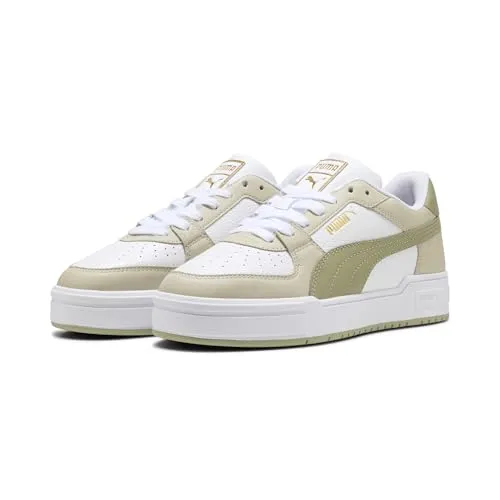 PUMA Unisex Ca Pro Classic Ii Sneaker - White Desert Dust - 46 EU - Stylische Sneakers für jeden Tag, mit hochwertiger Verarbeitung und optimalem Tragekomfort. Ideal für lässige Outfits und entspannte Freizeitaktivitäten.