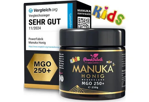 Produktbild Manuka Honig Kinder MGO 250+ | 250g | Das ORIGINAL aus Neuseeland