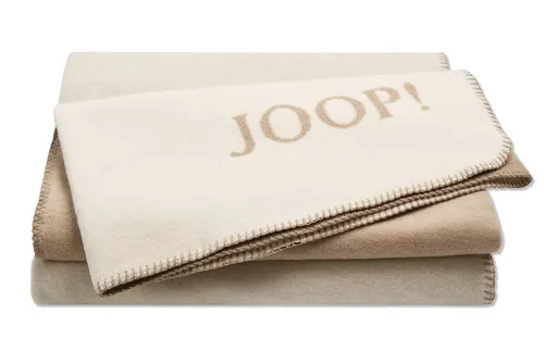 JOOP! Wohndecke Beige aus Baumwollmischgewebe in beige von JOOP!