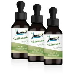 increase NATURALLY Liposomaler Weihrauch 3000mg Tropfen – 3 für 2 Angebot - Hochwertige Weihrauch Tropfen mit 3000 mg pro Tagesdosis. Ideal zur Unterstützung der täglichen Ernährung. 180 ml für mehr Vitalität im Alltag.