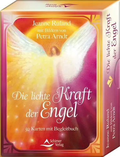 Die lichte Kraft der Engel | 50 Karten + Begleitbuch von Jeanne Ruland - Esoterik Buch mit 50 Engelkarten und Begleitbuch, ideal zur Unterstützung bei spirituellen Praktiken und für persönliche Einsichten.