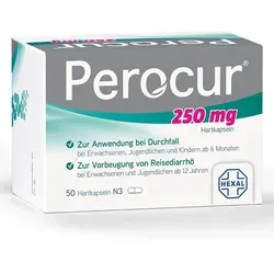 Perocur 250 mg Hartkapseln - Probiotische Unterstützung - Perocur 250 mg Hartkapseln bieten eine praktische Lösung zur Unterstützung der Darmflora. Sie enthalten Trockenhefe und sind ideal für die Anwendung bei akuten Beschwerden.
