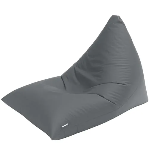 Green Bean® Sitzsack 'Triangle' 150x100x100cm - edler Sitzkomfort - Sitzsack in Dreiecksform mit waschbarem Bezug, ideal für entspannte Momente. Füllung aus EPS-Perlen für ergonomischen Sitzkomfort und perfekte Druckverteilung.