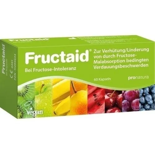 FRUCTAID Kapseln, 60 St von Pro Natura Gesellschaft für gesunde Ernährung