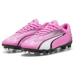 PUMA Kinder Fussball-Rasenschuhe ULTRA PLAY FG/AG Jr - Schuhe für Kinder, ideal für Rasen- und Kunstrasenplätze, mit leichtem Design für optimale Beweglichkeit und Tragekomfort beim Spielen.