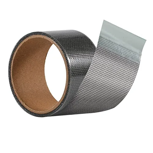 Fliegengitter Reparaturband Bildschirm Reparatur Klebeband Fiberglas Maschen Fliegengitter Reparatur Set für Reparatur Fenster Tür Insektenschutz Träne Löcher,5CMX5M