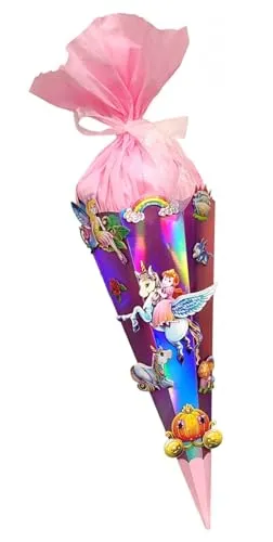 Schultüte Bastelset Einhorn/Elfen