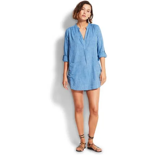 SEAFOLLY Damen Strandkleid