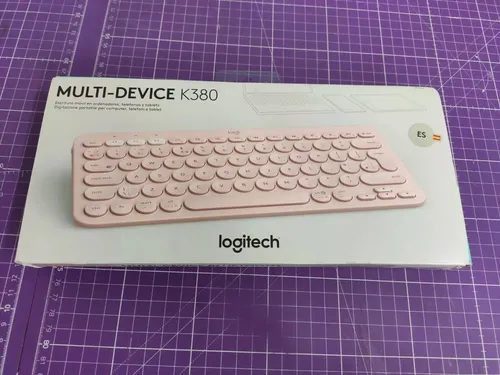 Logitech Multi Device K380 Keyboard in pink von Logitech