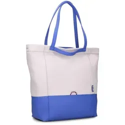 Zwei Damen Shopper Fiorella FI200 - 2-in-1 Tote Bag & Schulter-Tasche - Vielseitiger Damen-Shopper aus robustem Material, ideal als Einkaufstasche oder Strand-Tasche, mit extra langem Schultergurt für komfortables Tragen und trendigem Color-Blocking-Design.