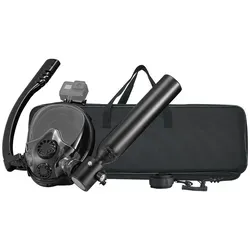 VEVOR 0,5L Tauchflasche Set mit Schnorchelmaske - Pressluftflaschen für Anfänger, ideal für Tauchgänge bis 10m. Robustes Aluminium, klare Sicht und mühelose Bedienung für unvergessliche Unterwassererlebnisse.