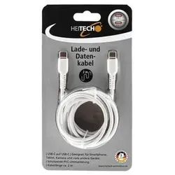 Ladekabel USB C auf USB C 2 m weiß