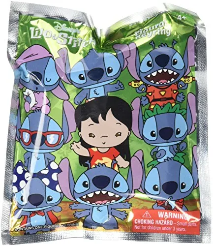 Disney Lilo & Stitch 3D-Schlüsselanhänger aus Schaumstoff