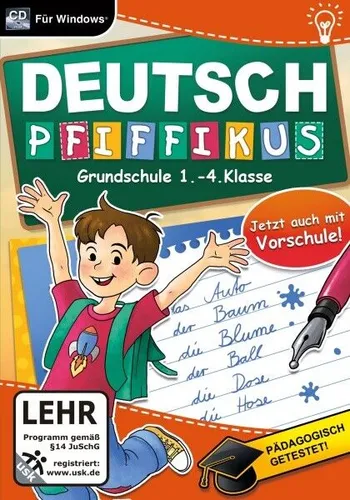 Deutsch Pfiffikus Grundschule [PC-CD]  Neu