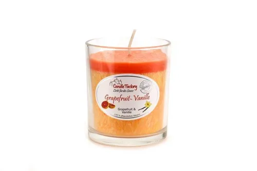 Party-Light Grapefruit-Vanille 201066 in gelb von Candle Factory