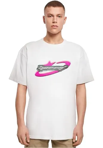 Mister Tee Herren T-Shirt Speed Logo Tee White M