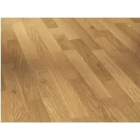 Parador Dekorboden Laminat Basic 400 Eiche natur - Laminatfußboden mit seidenmatte Struktur, pflegeleicht und robust, ideal für preisbewusste Käufer, die nicht auf Qualität verzichten möchten.
