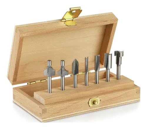 Dremel Multifunktionswerkzeug 660: 7-teiliges Fräser Set in Holzbox