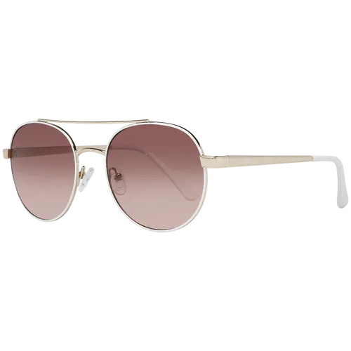 Guess Sonnenbrille GF0367 32T 53 Damen Weiß - Sonnenbrille für Damen mit ovalem Design, 100% UVA & UVB Schutz und stylischem weißen Metallrahmen. Ideal für sonnige Tage!