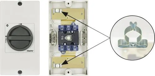 Kraus & Naimer KG32.T103/D-A061.KL51V Reparaturschalter absperrbar - Endschalter & Schalter mit Schnappfunktion, absperrbar und ideal für sichere Anwendungen im industriellen Einsatz.