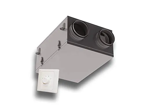 K-TECH-PRO Lüftungsgerät Wohnraumlüftungsgerät mit Wärmerückgewinnung KWL Optima mini Einzelraumentlüftung Ausführung Kreuzstrom-Plattenwärmetauscher Kunststoff