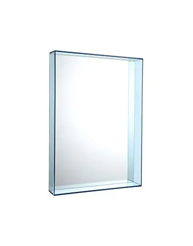 Kartell Only Me Spiegel in Hellblau, 9 x 70 x 50 cm in blau von Kartell
