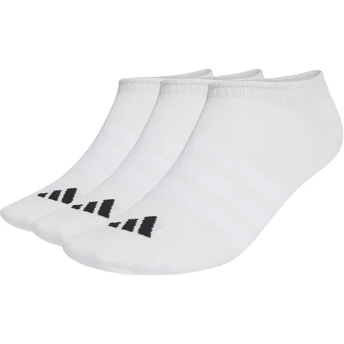 Adidas Thin&Light Sportswear No-Show Socken 3er-Pack - weiß in weiß von adidas