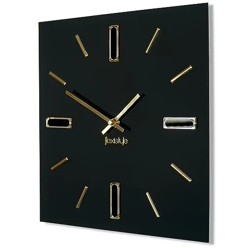 Wanduhren Gold von FLEXISTYLE