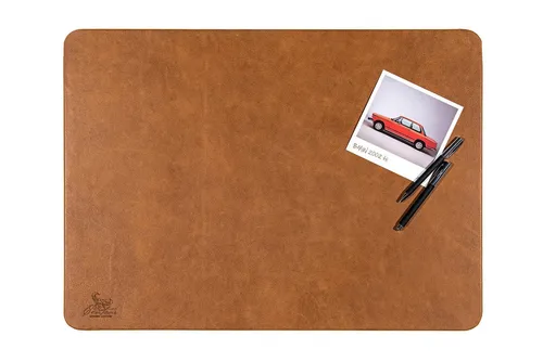 Centaur Schreibtischunterlage aus echtem Leder - Hochwertige Schreibunterlage aus italienischem Rindleder, pflegeleicht und mit Antirutschgewebe für sicheren Halt. Made in Germany – für ein stilvolles Arbeitsumfeld.