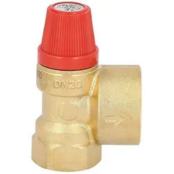 Membran-Sicherheitsventil Heizung DN25(1''), Austritt DN32(11/4'') 3,0 bar