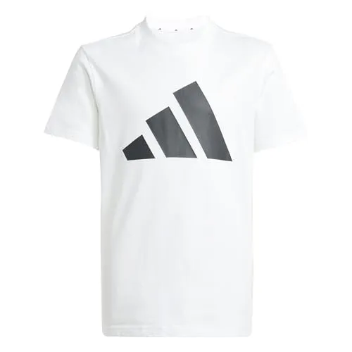 adidas Unisex Kids ESSENTIALS BIG LOGO T-SHIRT SET, weiß/schwarz, 9-10 Jahre - Bequemes T-Shirt-Set für Kinder mit großem Logo. Hergestellt aus 100 % Baumwolle, ideal für den Alltag. Mit elastischem Bund und praktischen Taschen für zusätzlichen Komfort.