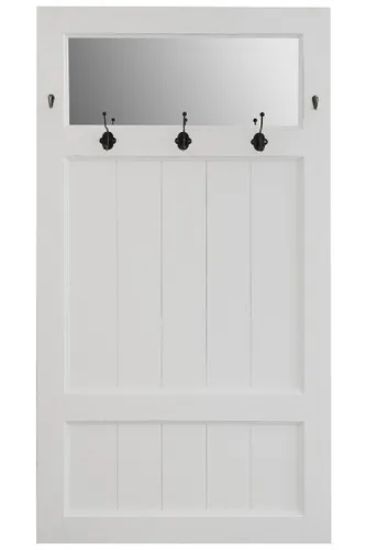 Garderobe Maritim MDF Weiß