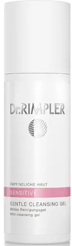 Dr. Rimpler Mildes Reinigungsgel für sensible Haut, 200ml - Gesichtsreiniger für empfindliche Haut, beruhigt mit Kamille und Seidenproteinen. Ideal für sanfte Reinigung ohne Juckreiz oder Rötungen, auch ohne Wasser anwendbar.