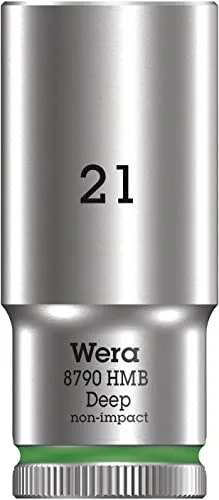 Wera 8790 HMB Deep 21,0, Grün, 21.0 mm