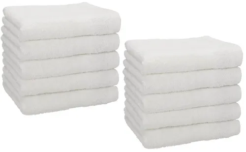 Betz Seiftuch Set 10 Stück - Premium 30x30 cm - Saunahandtücher aus 100% Baumwolle, flauschig und saugstark. Hochwertige Qualität mit 470 g/m² für ein Wohlfühl-Ambiente.