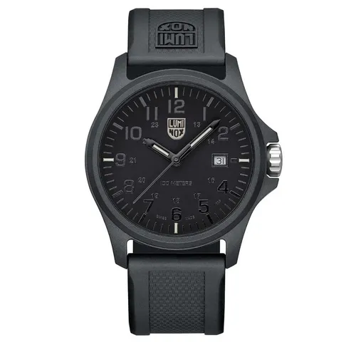 Luminox X2.2402 Patagonia Carbonox Herrenuhr 43mm - Sportliche Armbanduhr mit 10 ATM Wasserdichtigkeit, ideal für Abenteuer und Outdoor-Aktivitäten. Swiss-Made Quarzwerk für präzise Zeitmessung.
