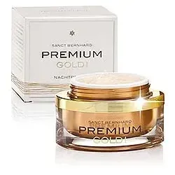 Sanct Bernhard Premium Gold Nachtpflege mit 24-karätigem Goldpulver