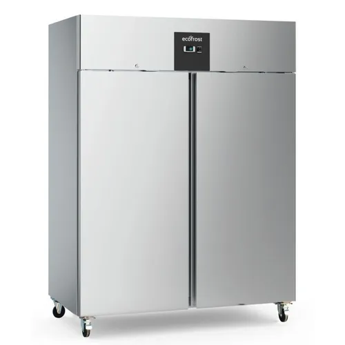 Ecofrost Gastro Edelstahl Kühlschrank 2 Türen 1300l