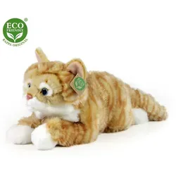 Produktbild Braun getigerte Plüschkatze 40 cm