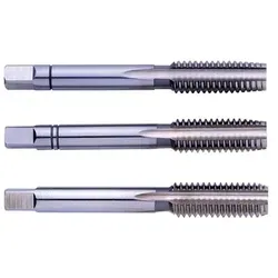 Hand-Gewindebohrer DIN 352 HSS M 6,0 Satz von EXACT