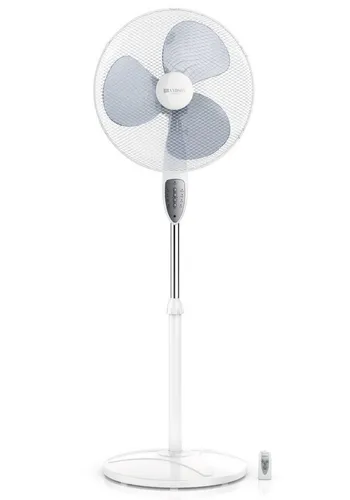 Brandson Standventilator 42 cm mit Fernbedienung in weiß von Brandson