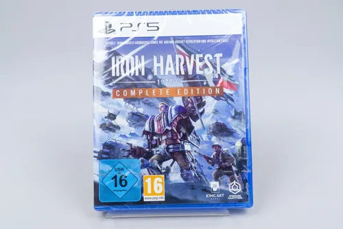 Iron Harvest - Complete Edition - PC- & Videospiele, erlebe strategische Kämpfe mit mächtigen Dieselpunk-Mechs in packenden Einzelspieler- und Koop-Kampagnen.