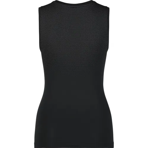 Odlo Performance Light Eco Tanktop schwarz M - Funktionsunterwäsche für Damen, umweltfreundlich aus 72% recyceltem Polyester, mit ZeroScent-Technologie gegen Gerüche und optimaler Feuchtigkeitsregulierung für aktiven Komfort.