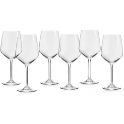 ECHTWERK Rotweinglas - Zeitlose Weingläser für jeden Anlass - Rotweingläser mit elegantem, robustem Design. Perfekt für Weinliebhaber, bieten sie exzellente Qualität und Brillanz, passend zu jeder Tischdekoration.