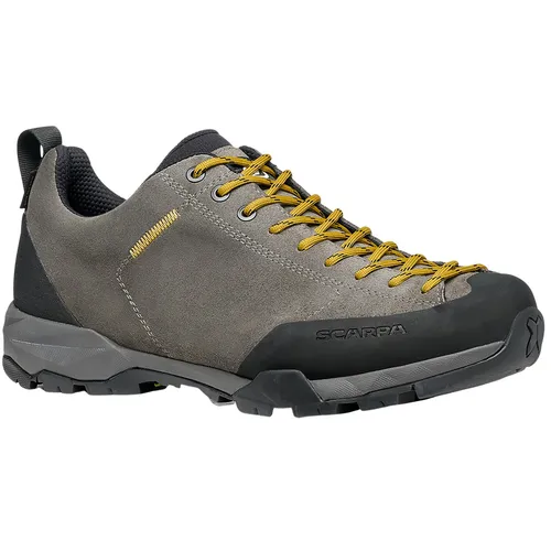 Scarpa Mojito Trail GTX Titanium / Mustard (41) - Wanderschuhe mit atmungsaktivem Gore-Tex Futter und komfortabler Salix-Laufsohle, ideal für Spaziergänge und leichte Wanderungen.