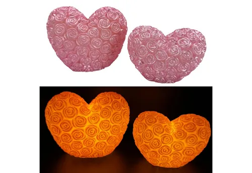 Online-Fuchs LED-Kerze in pink von Online Fuchs