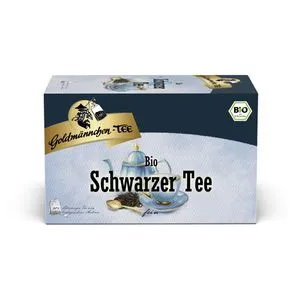 Goldmännchen Tee Schwarzer Tee BIO, 20 Teebeutel, 30g