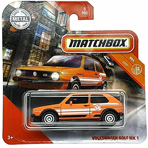Matchbox Volkswagen Golf MK1 MBX City 8/100 2020 Short Card