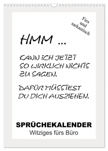 Rose Hurley | Sprüchekalender. Witziges fürs Büro (Wandkalender 2026 DIN A3...