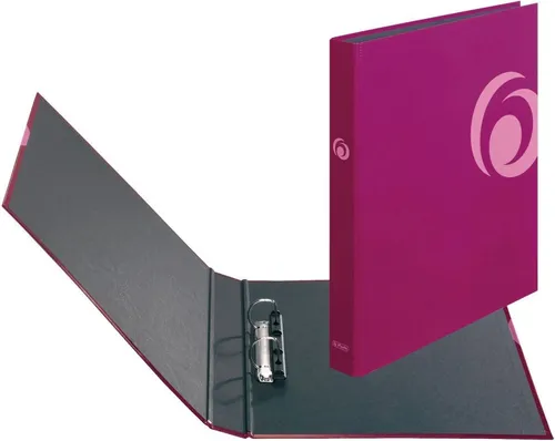 Herlitz Präsentationsordner Ringbuch Fresh Colour 2 Ringe A4 25mm beere maX.file